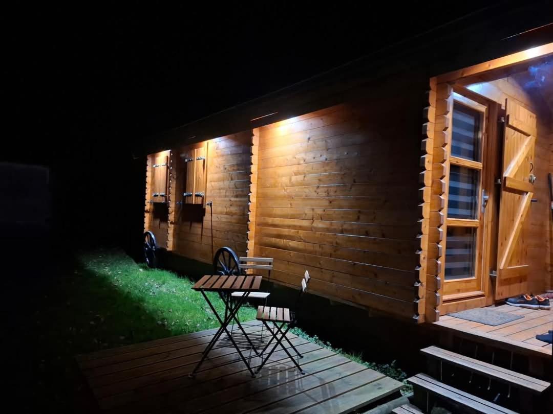 Roulotte La Boheme Est Son Spa En Baie De Somme Arrest Εξωτερικό φωτογραφία